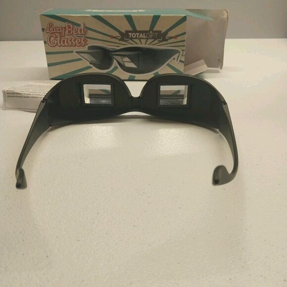 Lazy Readers Glasses Prism Glasses Lying Down Bed Horizontal Watching TV Read - Picture 6 of 7